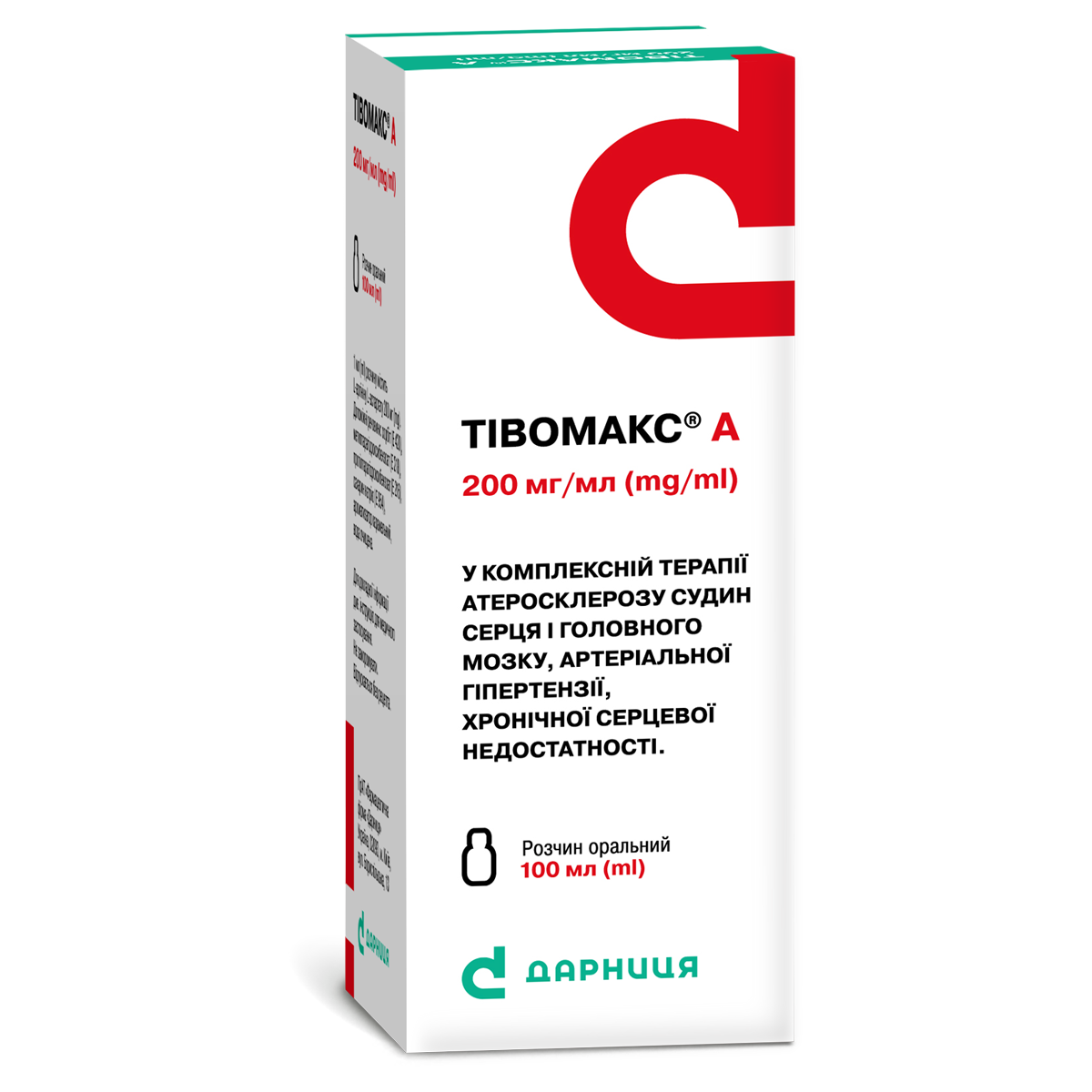 Tivomax A «Darnytsia» pharmaceutical company