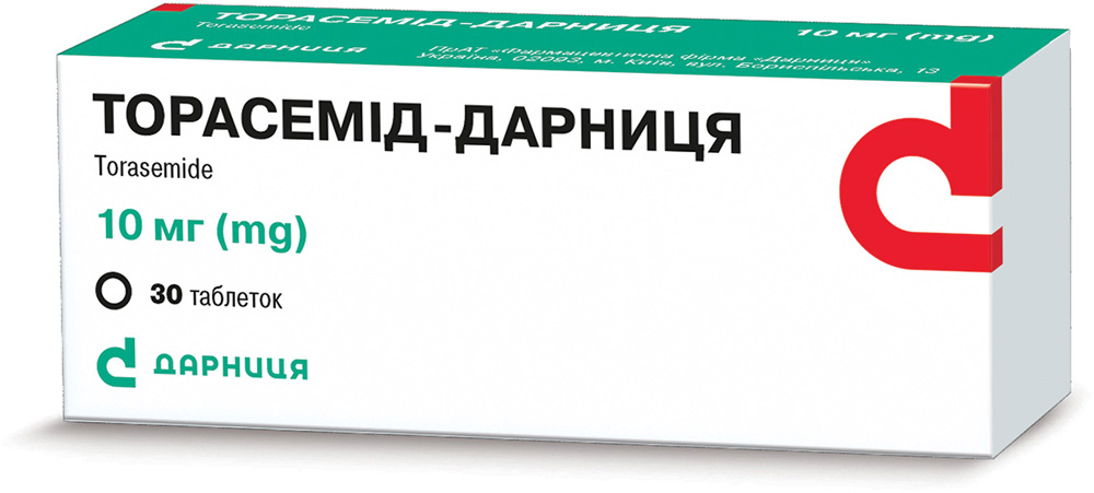 Торасемід-Дарниця (таблетки)