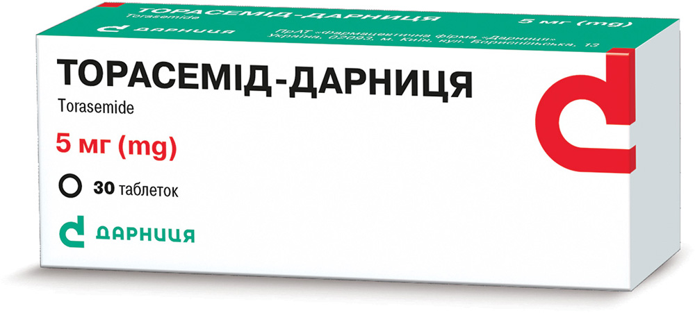 Торасемід-Дарниця (таблетки)