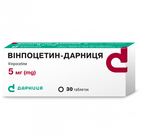 Вінпоцетин-Дарниця (таблетки)
