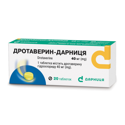 Дротаверин-Дарниця (таблетки)